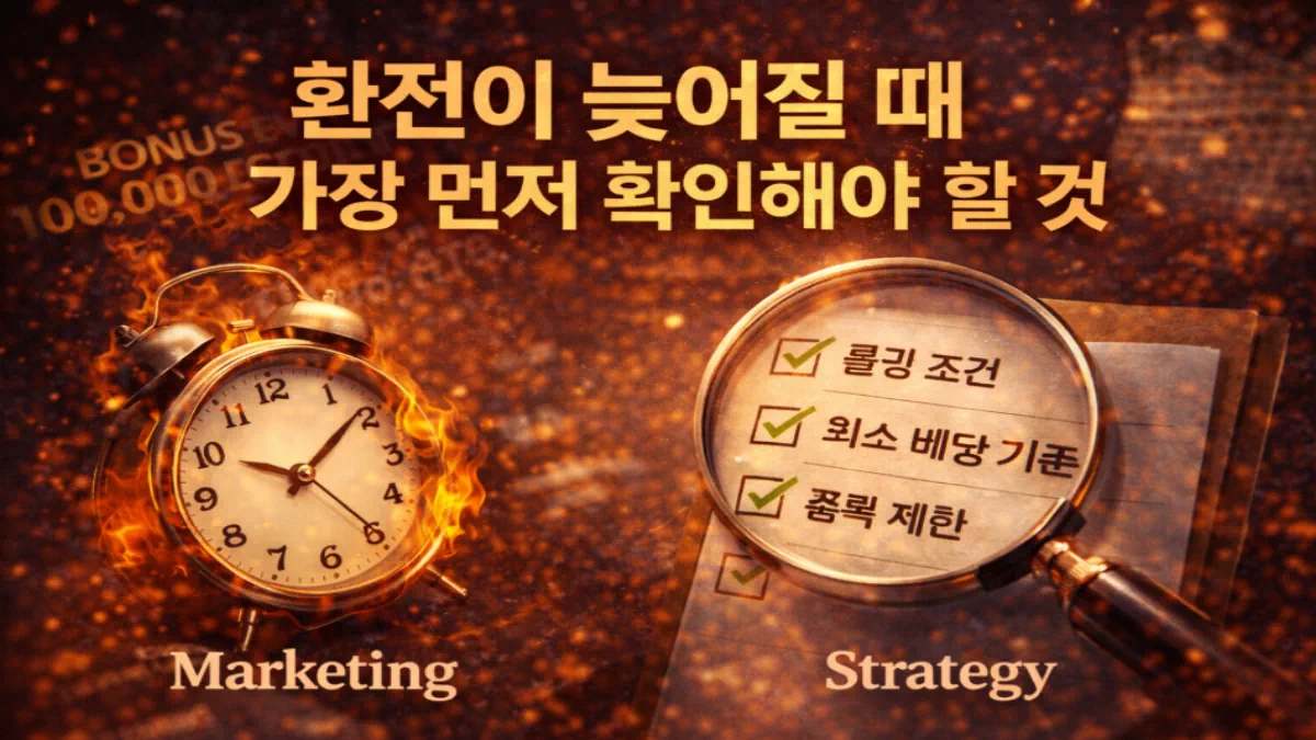 환전이 늦어질 때 가장 먼저 확인해야 할 것 - 안전한 꽁머니사이트 정보 0 환전이 늦어질 때 가장 먼저 확인해야 할 것 - 안전한 꽁머니사이트 정보 0