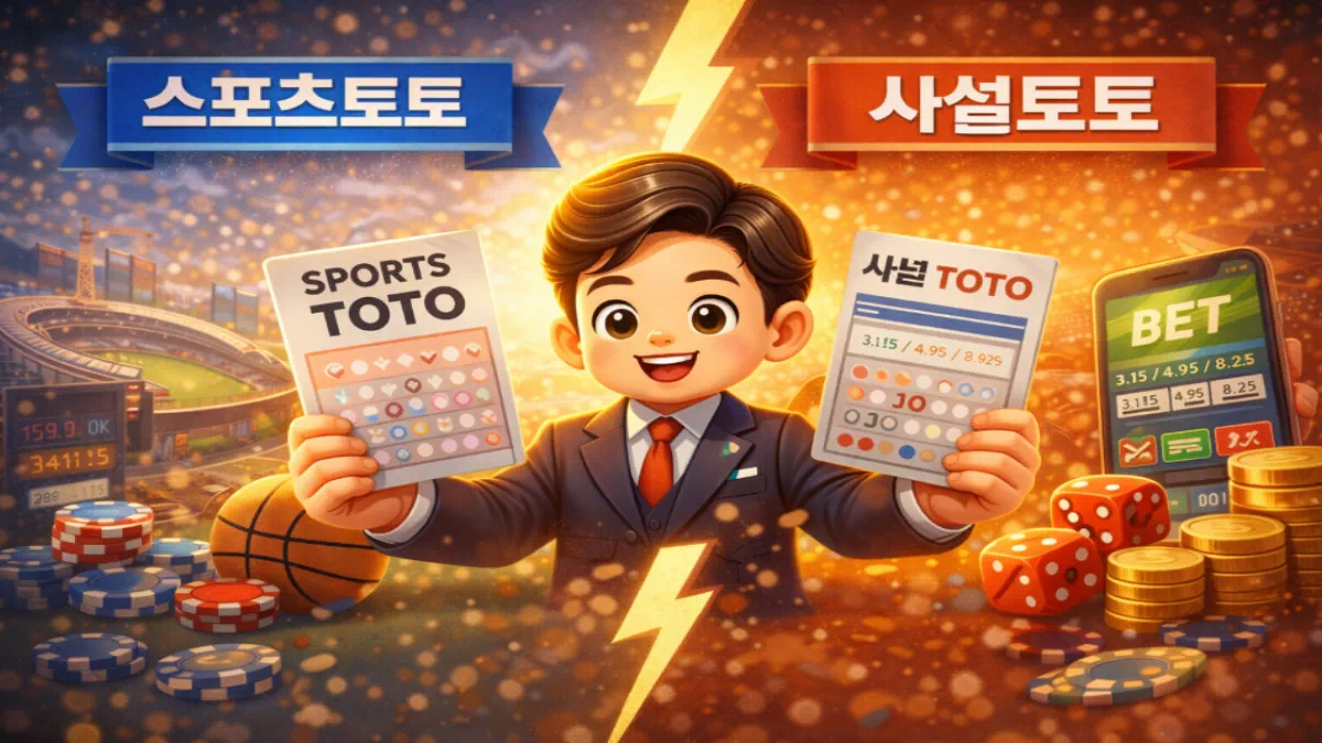 스포츠토토 vs 사설토토 비교 분석 - 실전 배팅 가이드 및 분석 자료 0 스포츠토토 vs 사설토토 비교 분석 - 실전 배팅 가이드 및 분석 자료 0