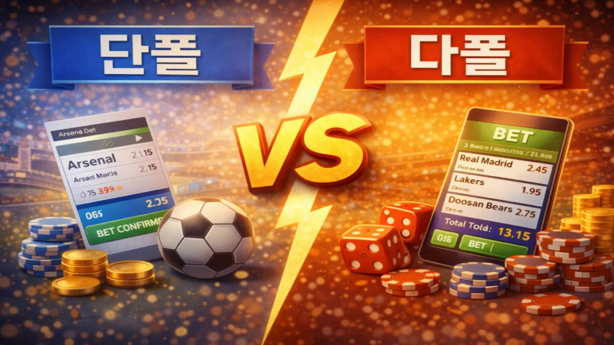 스포츠 배팅 조합 전략 단폴 vs 다폴 무엇이 유리할까? - 실전 배팅 가이드 및 분석 자료 0 스포츠 배팅 조합 전략 단폴 vs 다폴 무엇이 유리할까? - 실전 배팅 가이드 및 분석 자료 0