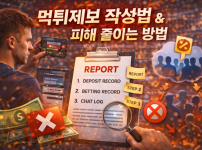 먹튀제보 작성법과 제보로 피해를 줄이는 방법