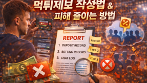 먹튀제보 작성법과 제보로 피해를 줄이는 방법
